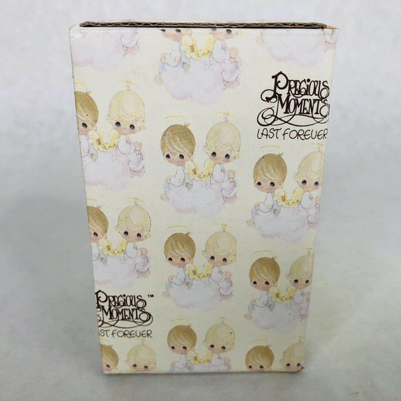 Precious Moments Xmas Train Ornament Pig Sled Age - Picture 9 of 11